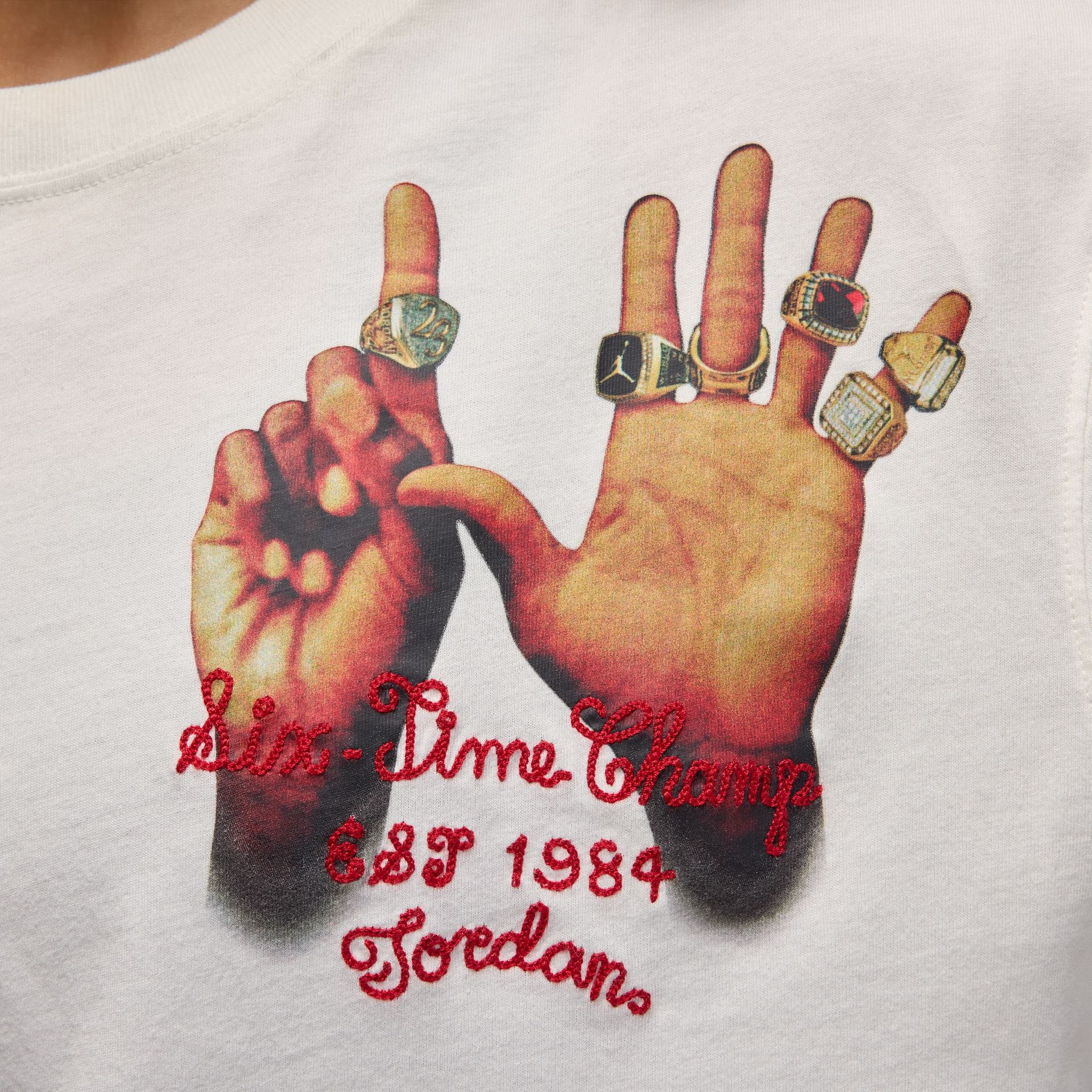 WMNS 6RNG GFX Tee "Sail"