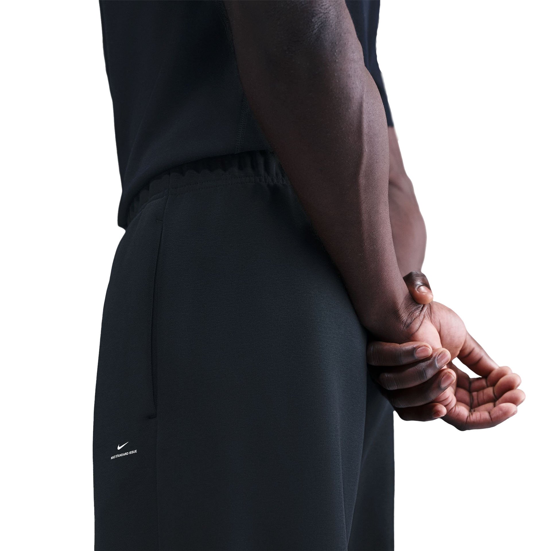 Standard Issue Brush Open Hem Pant "Black"