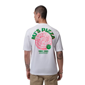 Pizza GFX Tee "White"