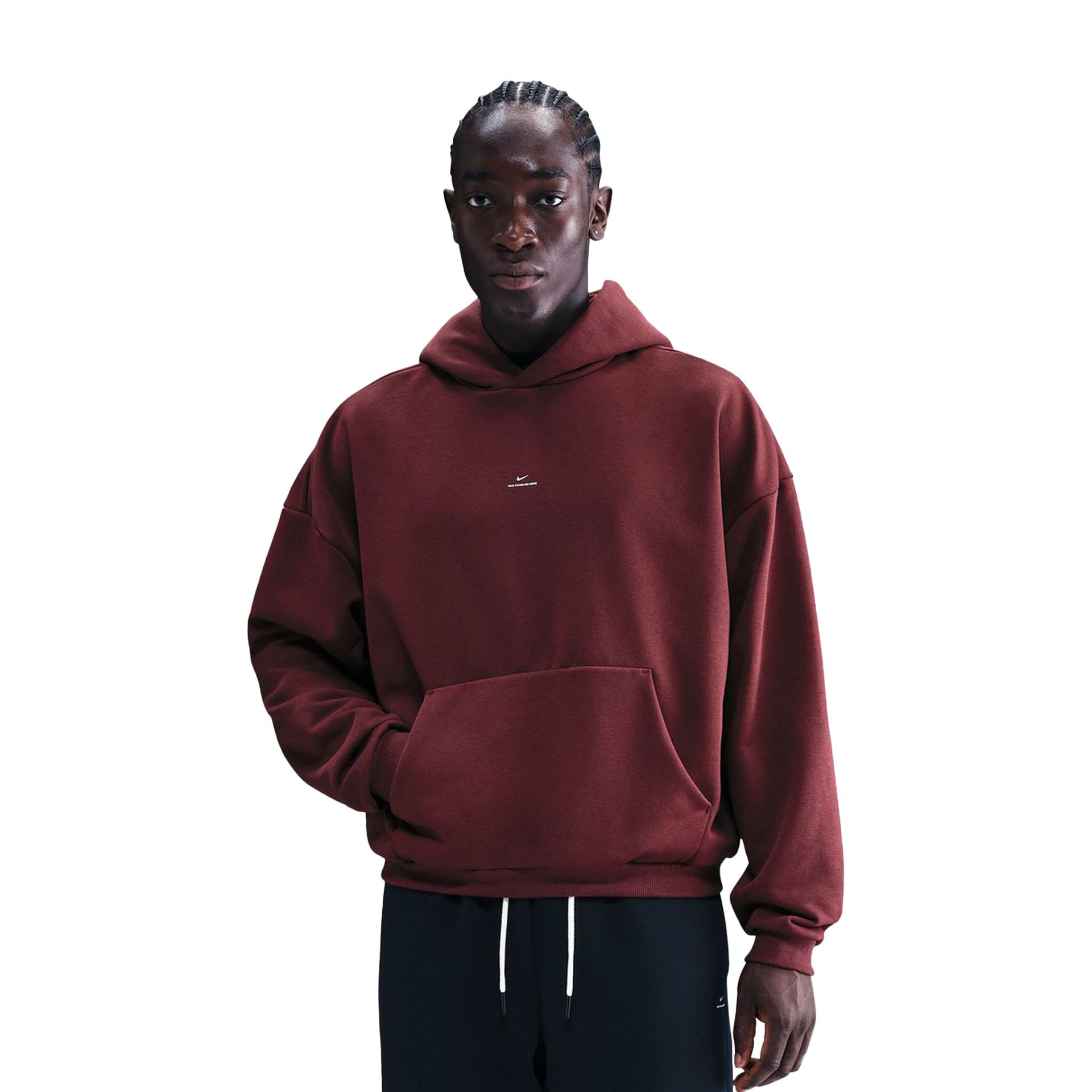 Standard Issue Brush PO Hoodie "Dark Team Red"