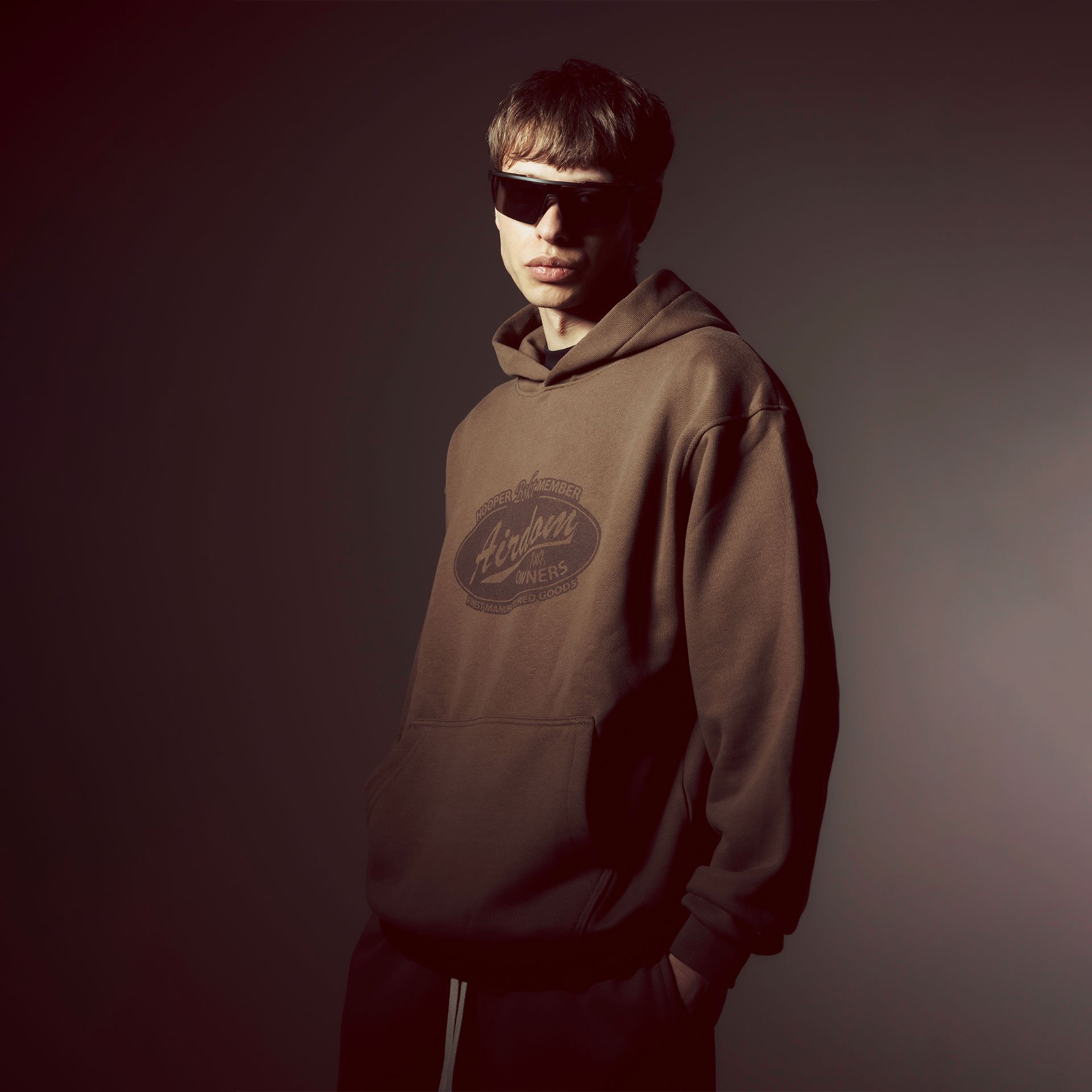 Airdom Owners Hoodie "Brown"