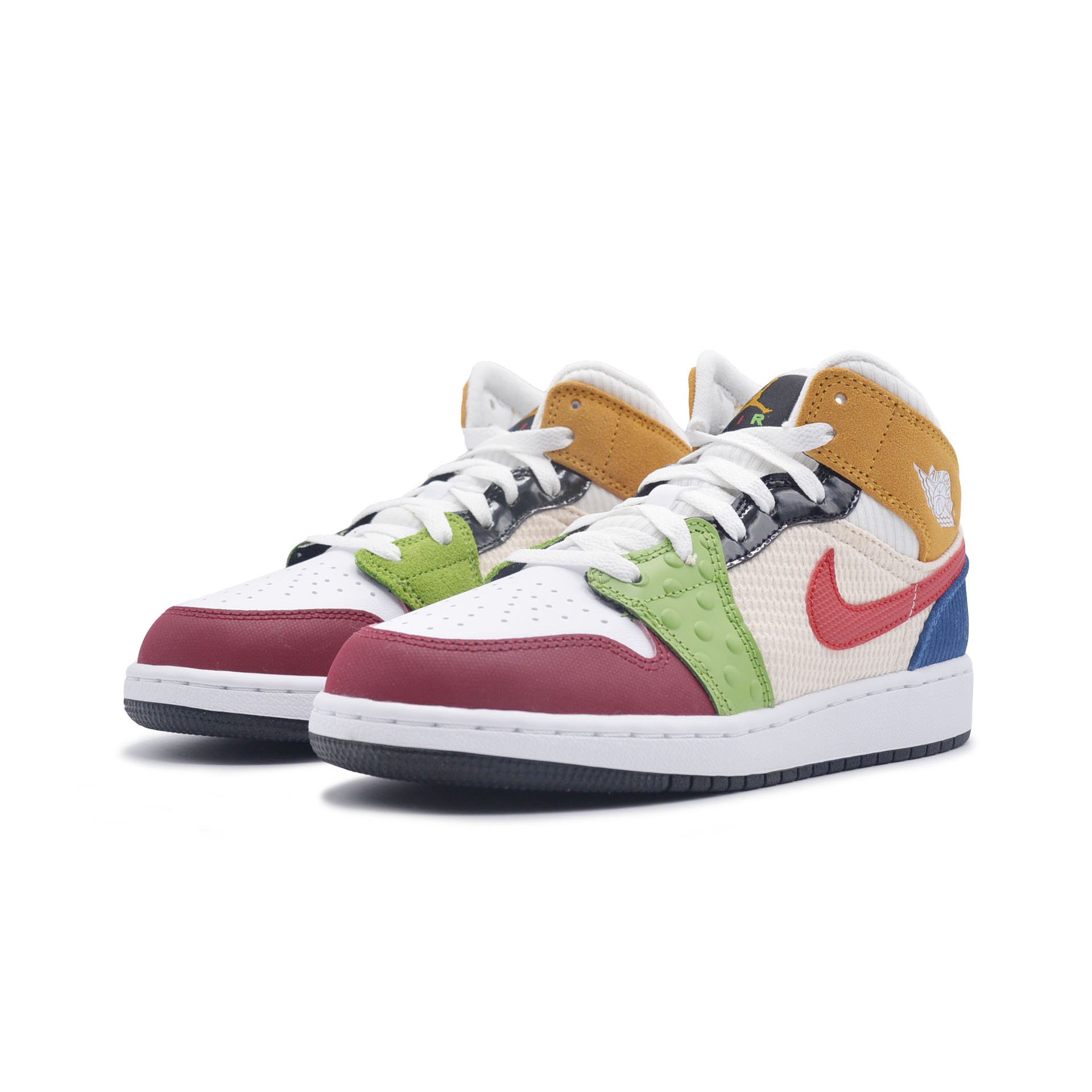 Air Jordan 1 Mid "Patchwork" GS