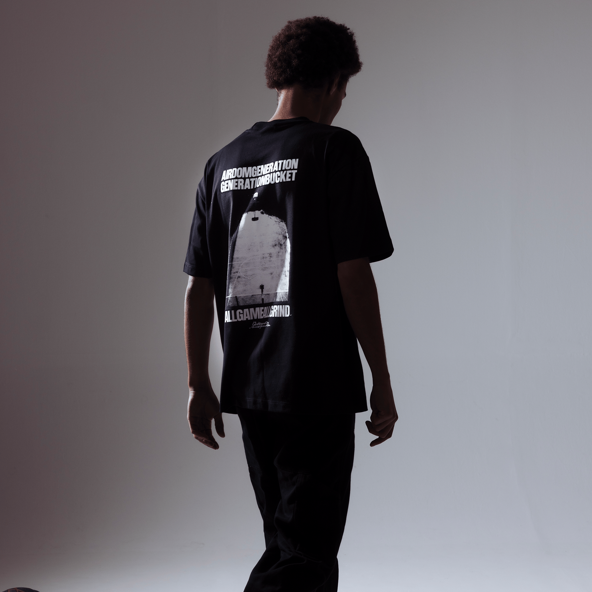 Airdom Court Tee "Black"