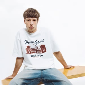 Airdom Home of Game Tee "Off White"
