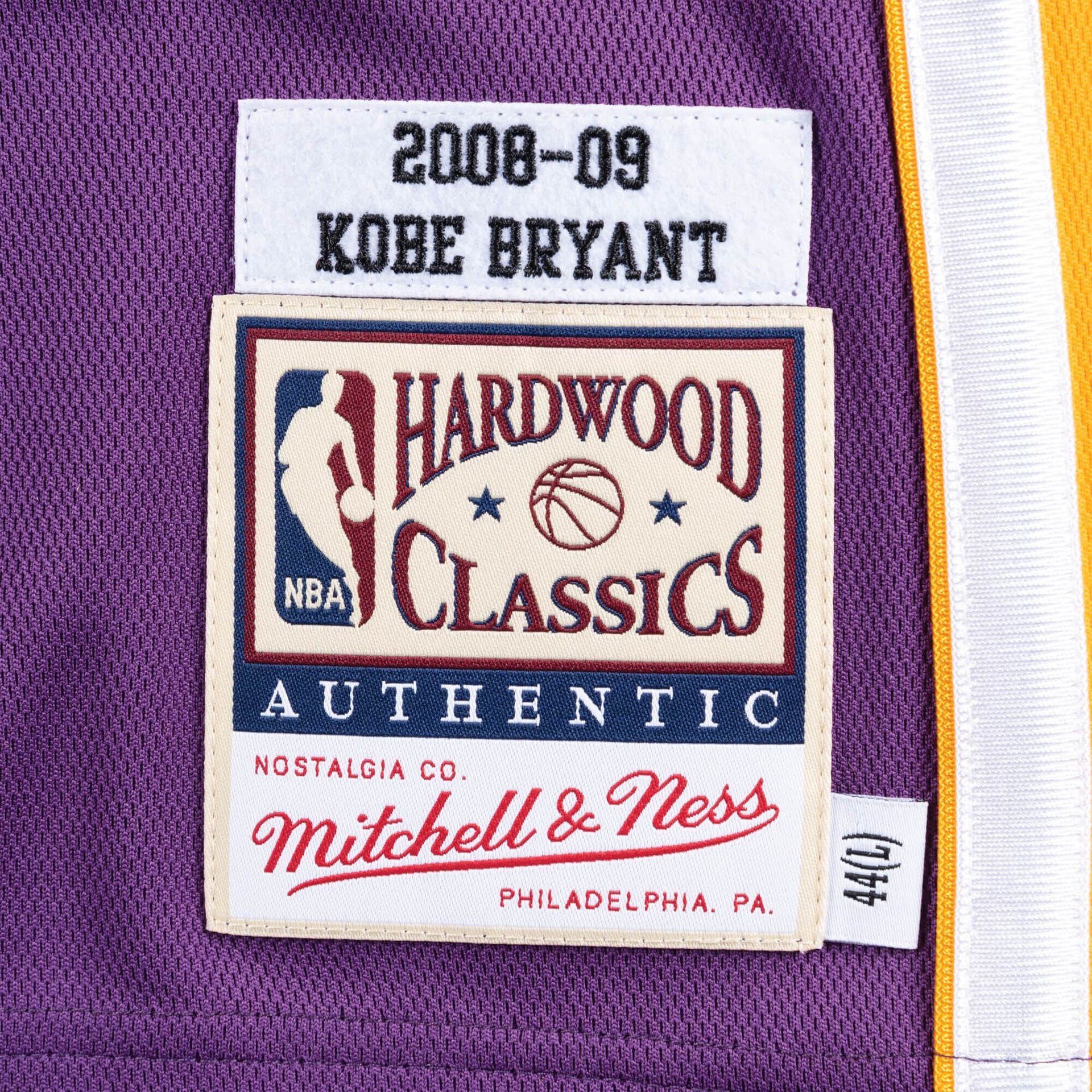 Los Angeles Lakers Alternate Authentic Jersey 2008-09 "Bryant"