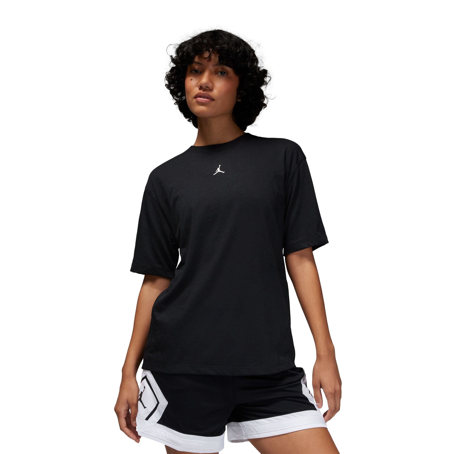 WMNS Sport Diamond SS Top "Black"