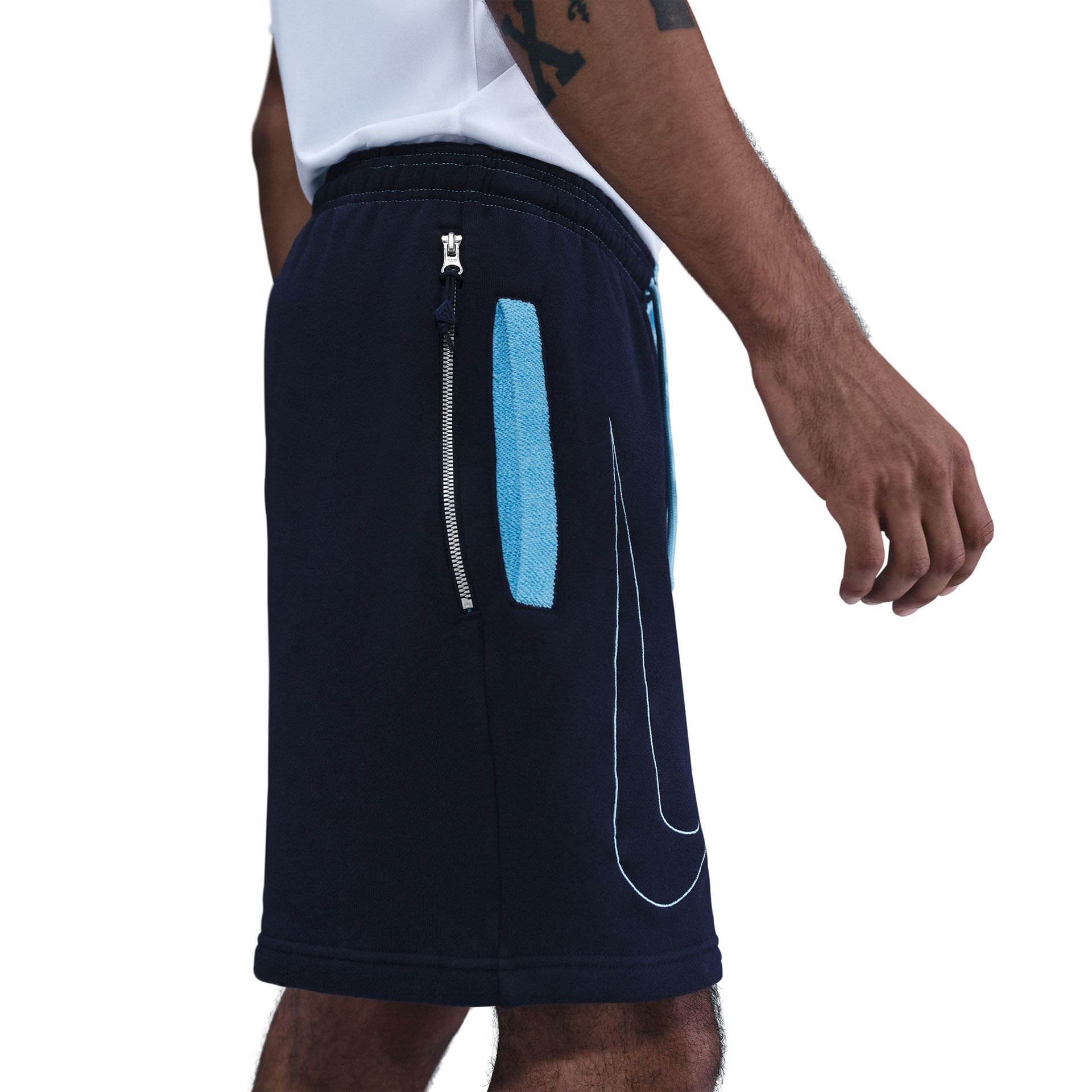 Giannis Fleece Short "College Navy"