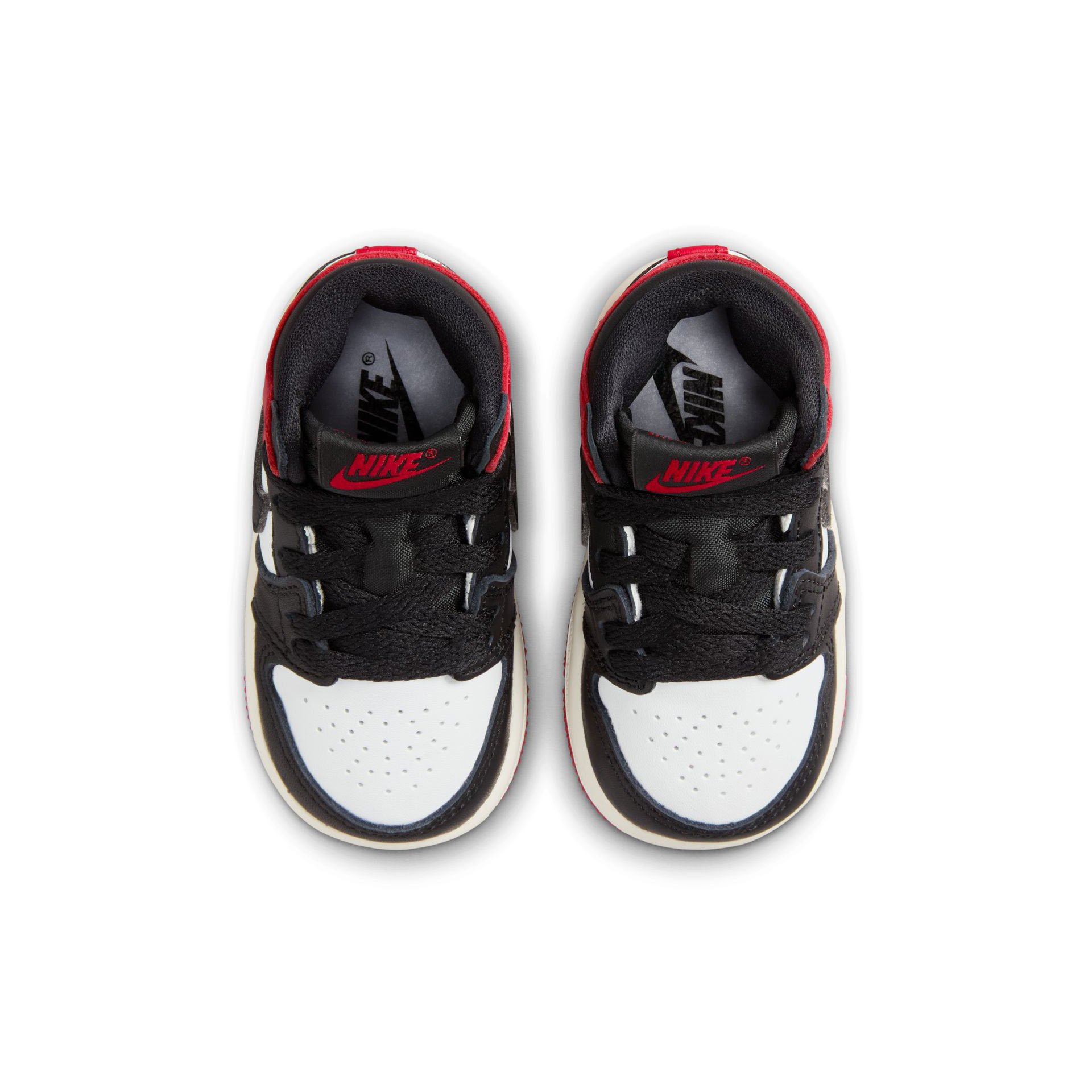 Air Jordan 1 Hi OG "Black Toe" TD