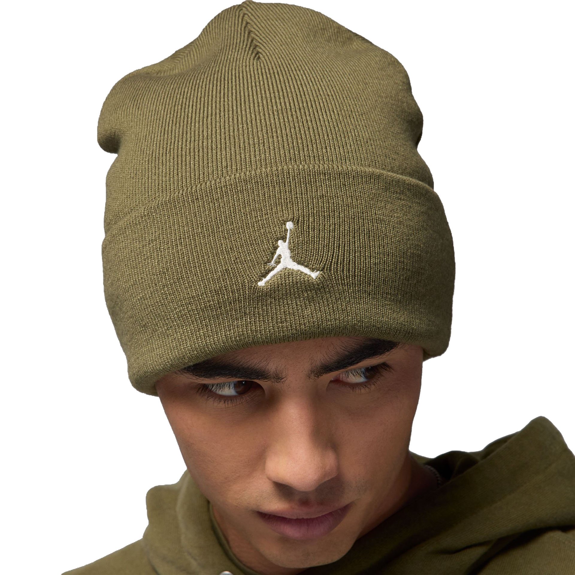 Peak Essential Beanie "Medium Olive"