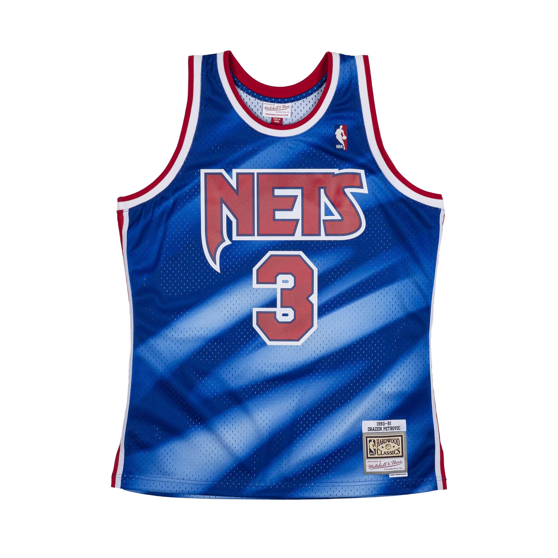 New Jersey Nets 1990-91 Swingman Jersey "Petrovic"
