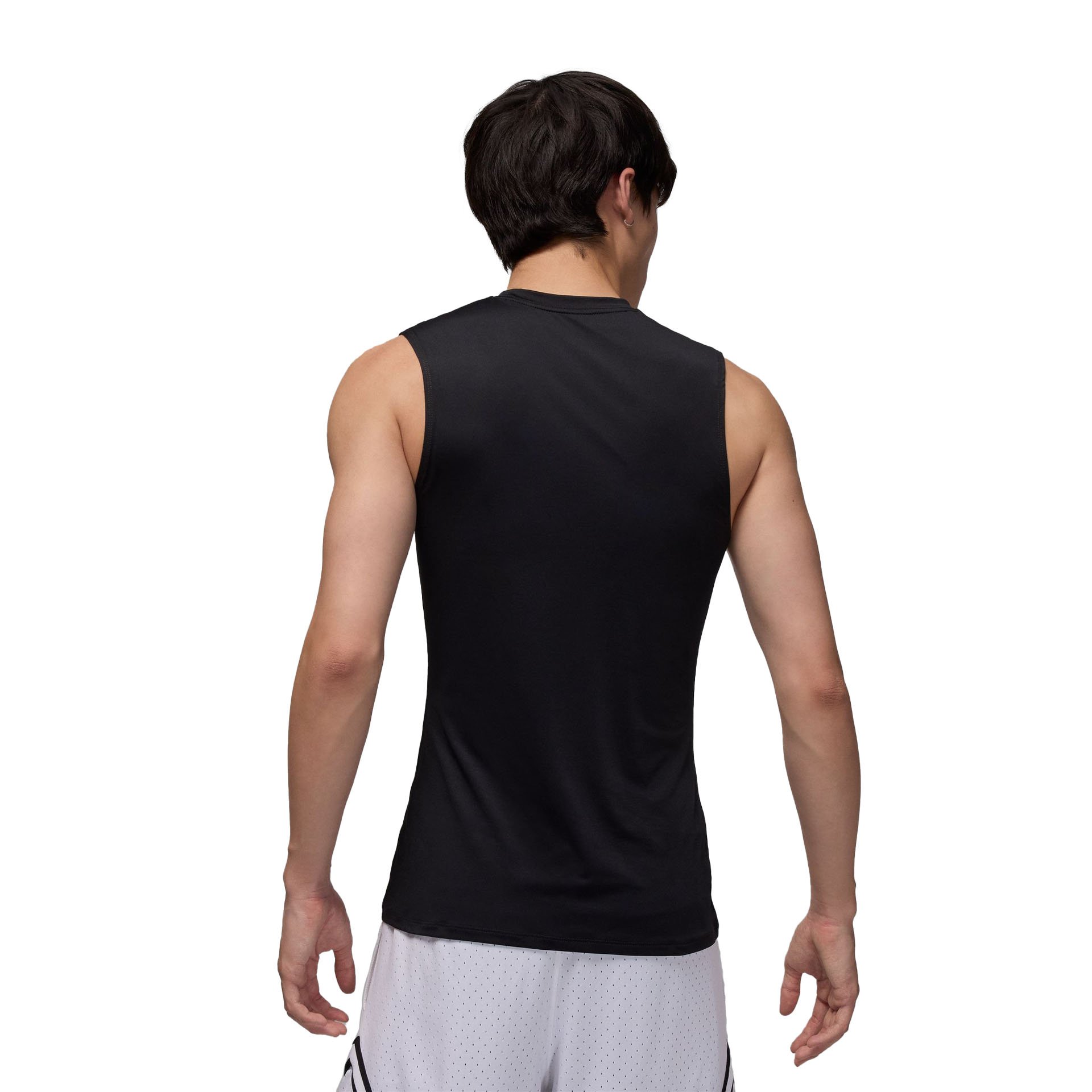 Sport Sleeveless Compression Top "Black"