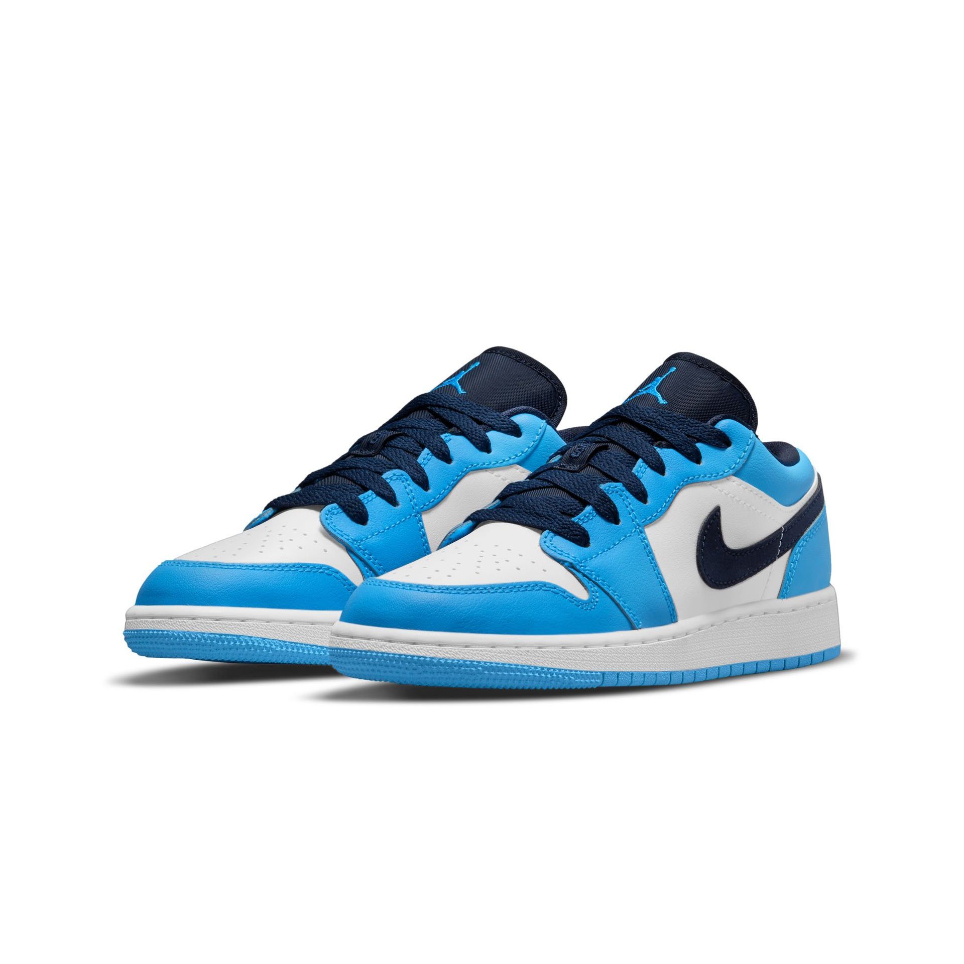 Air Jordan 1 Low  "Dark Powder Blue" GS