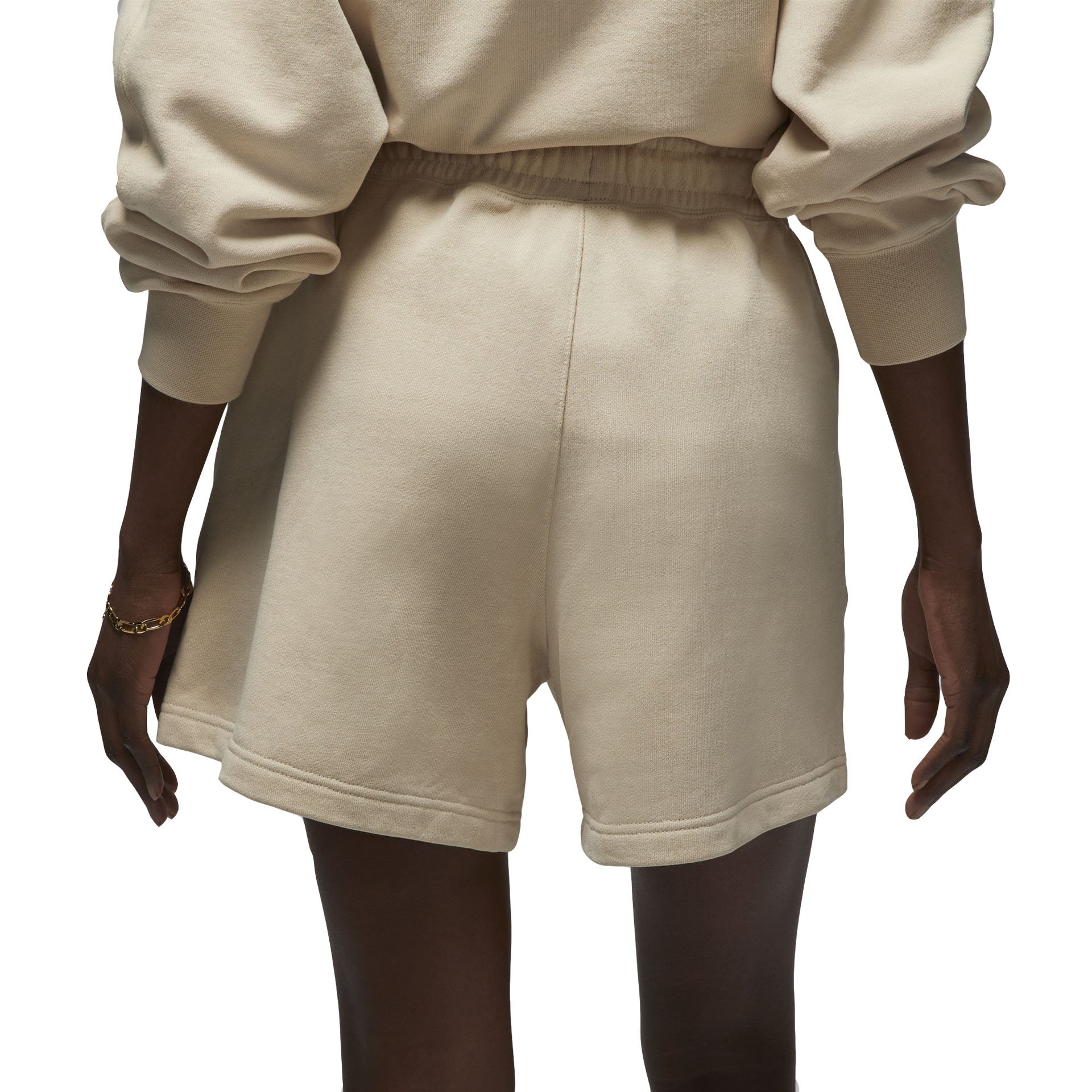 WMNS Essential Fleece Short "Sanddrift"