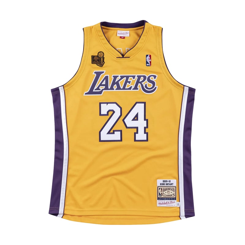 Los Angeles Lakers Away Authentic Jersey 2009-10 "Bryant" 2