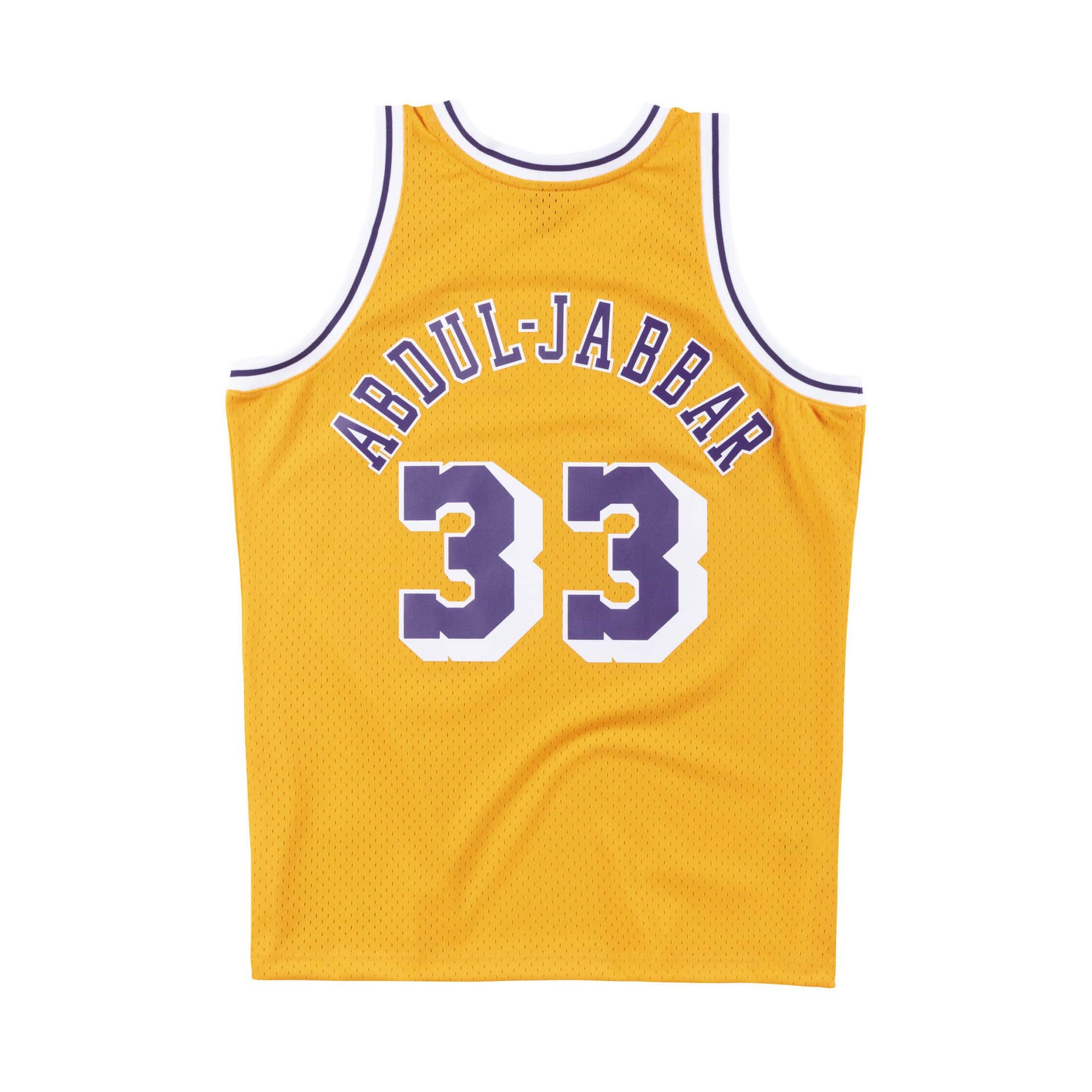 Los Angeles Lakers 1984 Away Swingman Jersey "Abdul-Jabbar"
