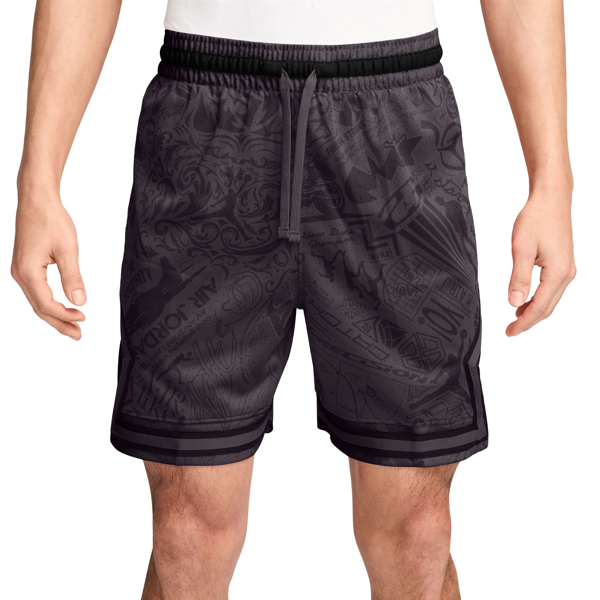 Sport AOP Diamond Short "Off Noir"