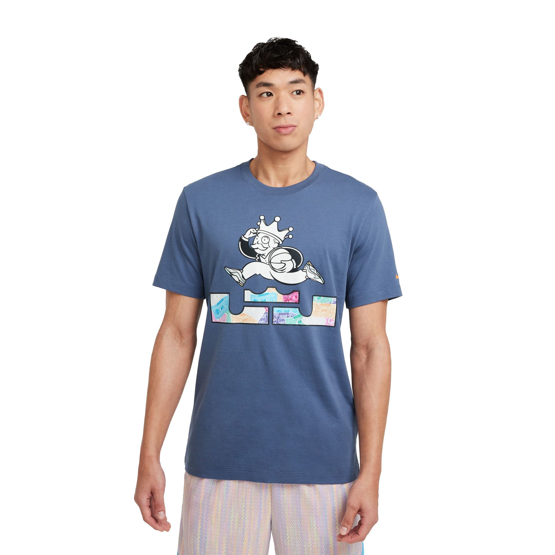 LeBron Monopoly Tee "Blue"