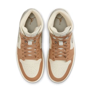 WMNS Air Jordan 1 Mid "Tan Toe"