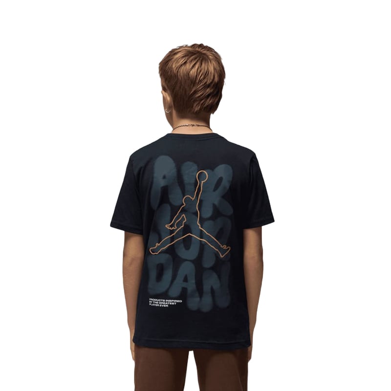 23 Throw Up Tee "Black" Kids 2