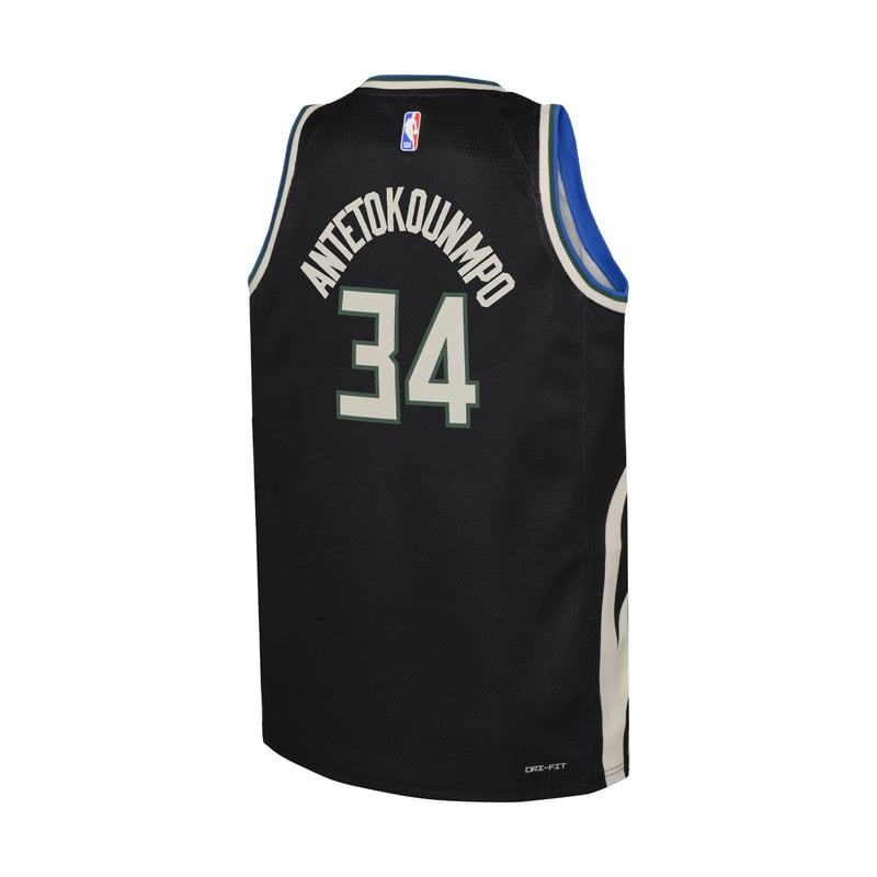 Milwaukee Bucks Statement Swingman Jersey "Antetokounmpo" Kids 2
