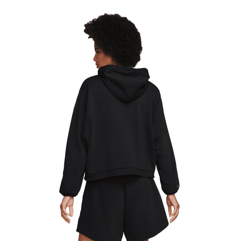 WMNS PRM Essential PO Hoodie "Black" 2