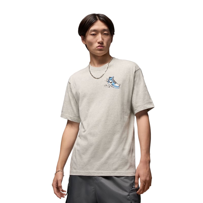 AJ1 AD Tee "Grey Heather"