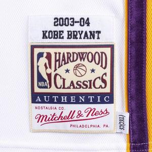 Los Angeles Lakers Home Authentic Jersey 2003-04 "Bryant"
