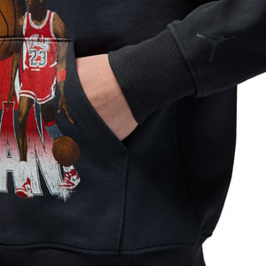 Flight GFX Fleece PO Hoodie "Off Noir"