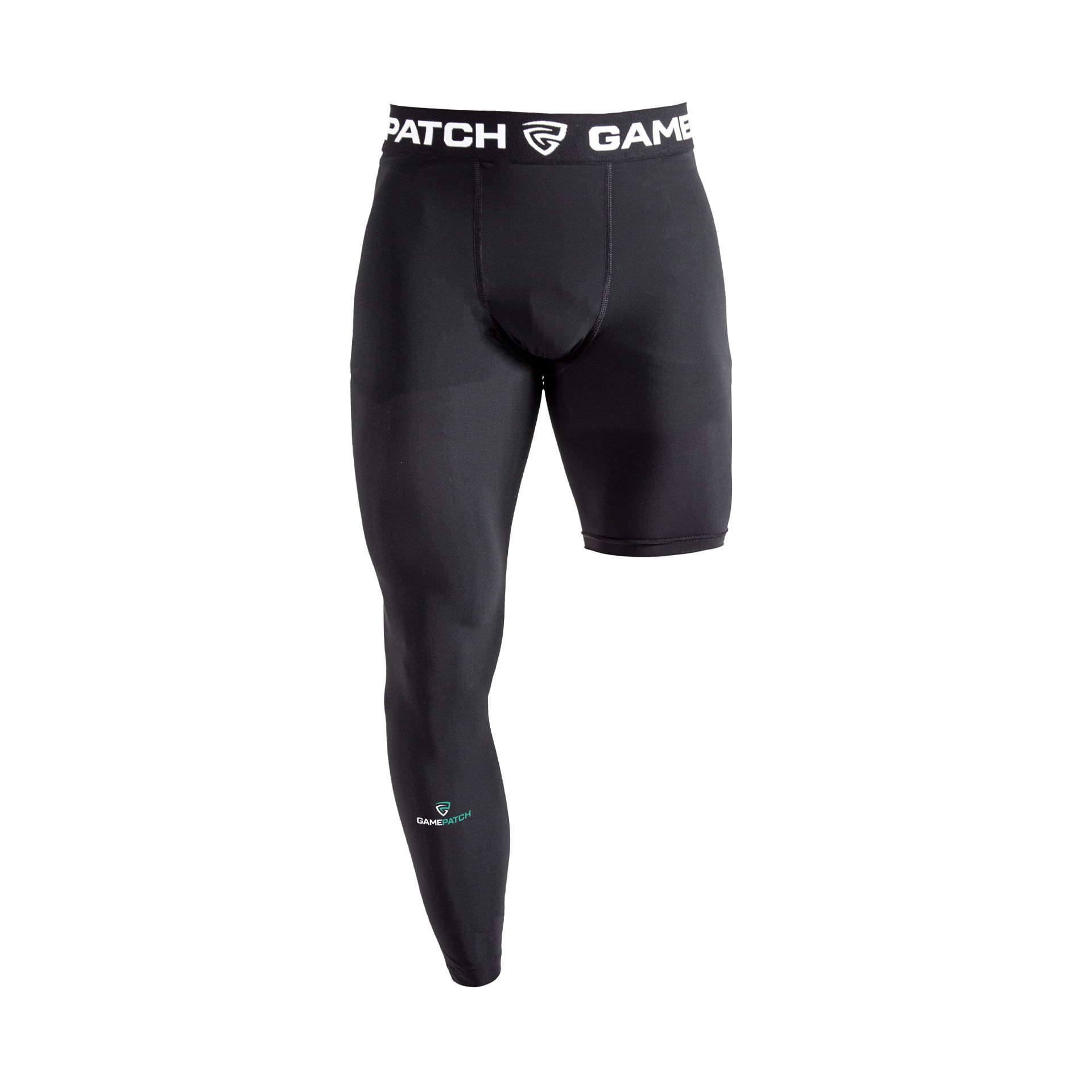 Single Leg Tights Right "Black"