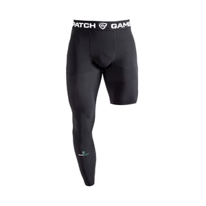 Single Leg Tights Right "Black"