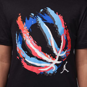 Bball Fire Tee "Black" Kids