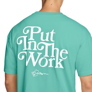Sabrina Put In Work Tee "Mint"