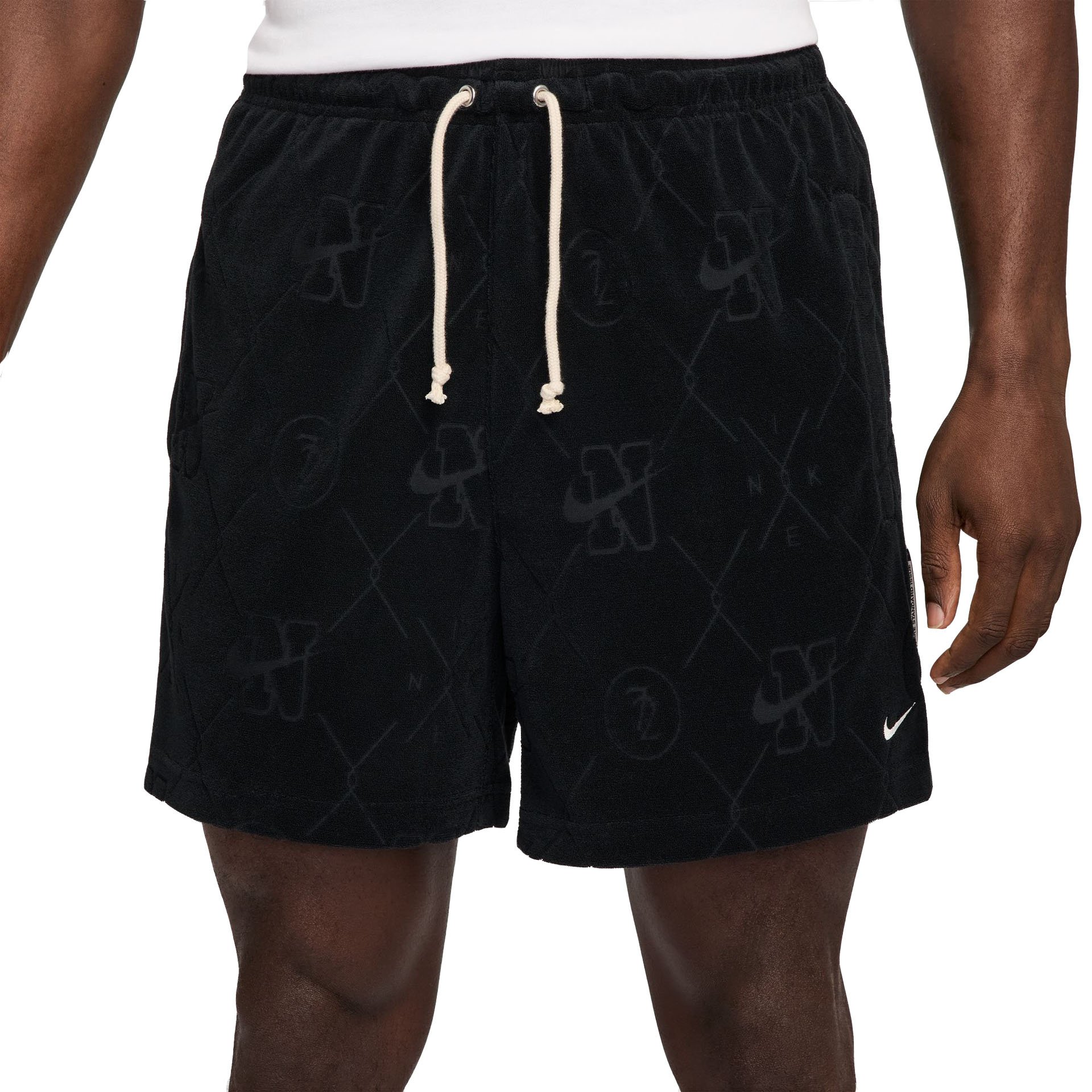 Standard Issue 6in Fleece Short "Black"