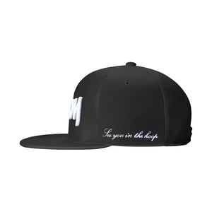 Logo Script Snapback "Black"