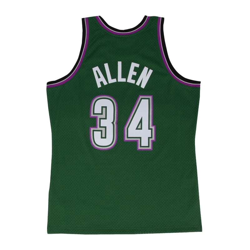 Milwaukee Bucks Alternate Swingman Jersey 1996-97 "Allen" 2