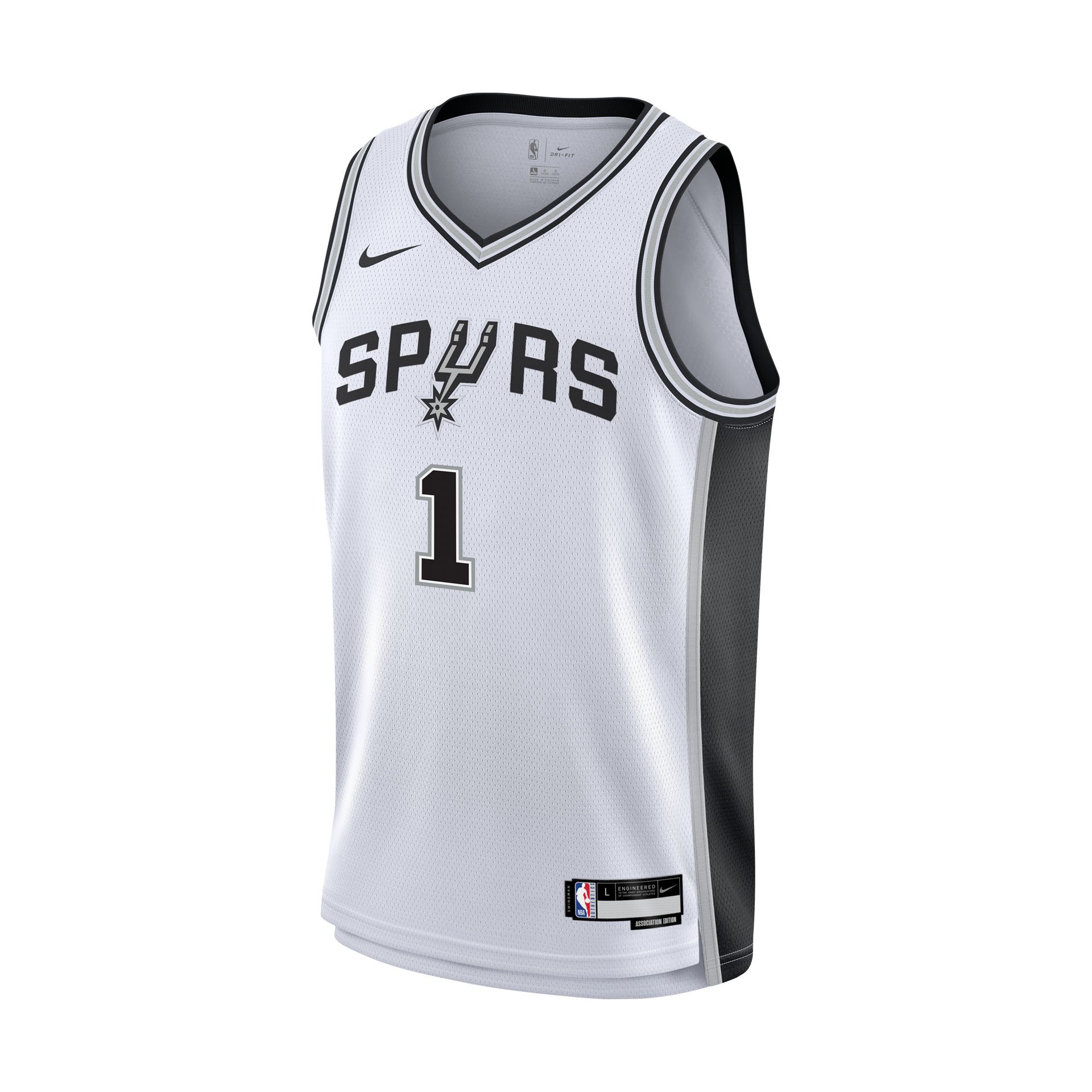 San Antonio Spurs Association Swingman Jersey "Wembanyama" Kids