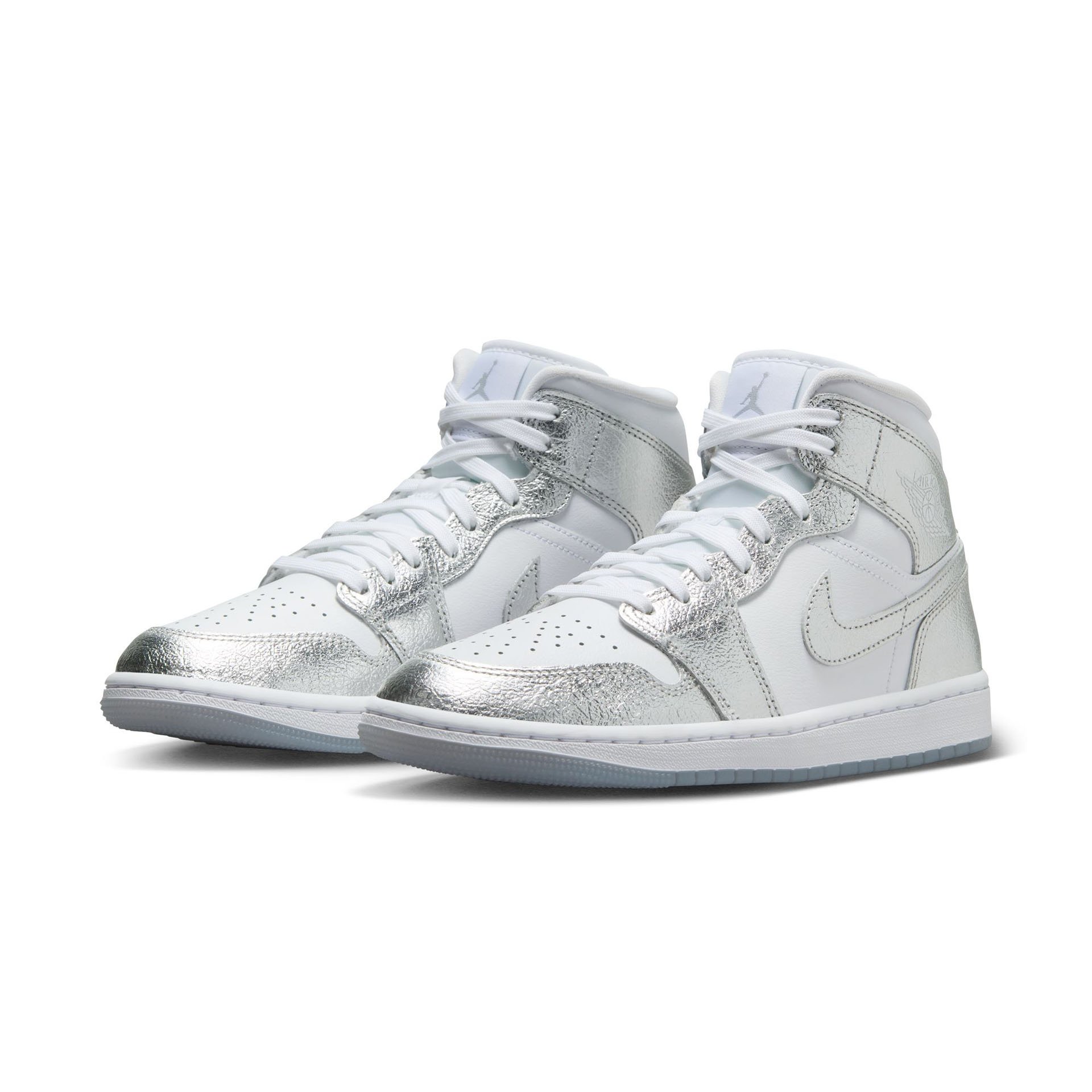 WMNS Air Jordan 1 Mid SE "Crinkled Chrome"