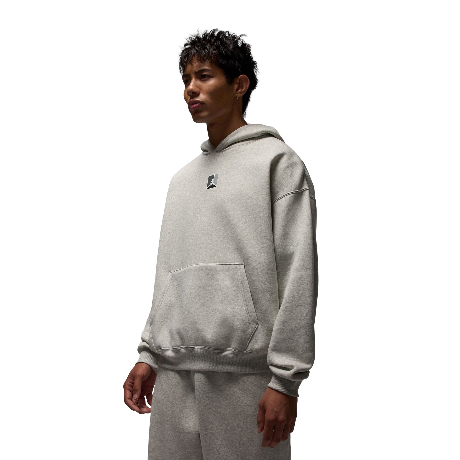 Brooklyn GFX PO Hoodie "Grey Heather"