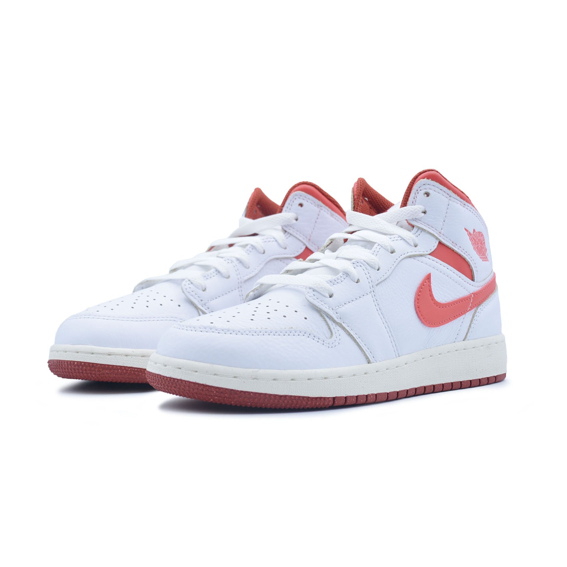 Air Jordan 1 Mid SE "Dune Red" GS