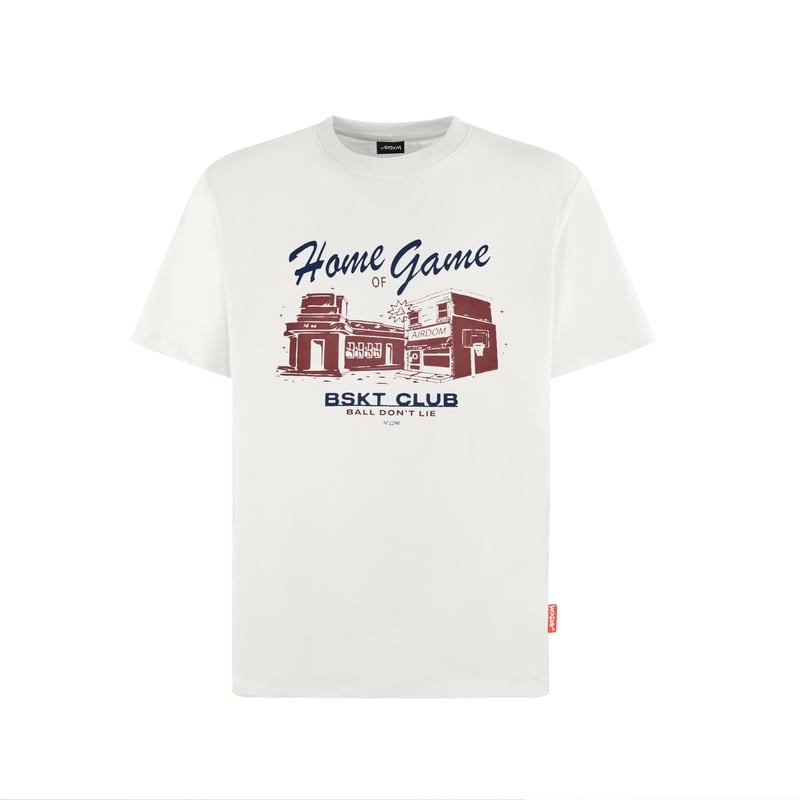 Airdom Home of Game Tee "Off White"