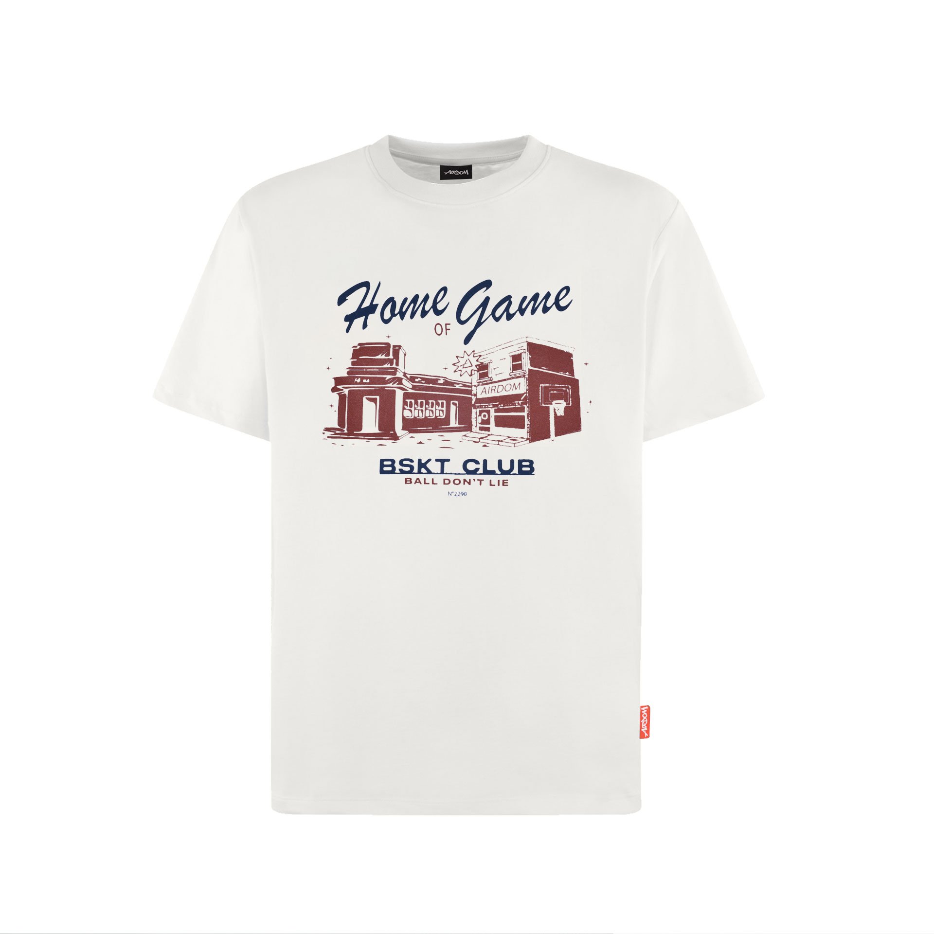 Airdom Home of Game Tee "Off White"