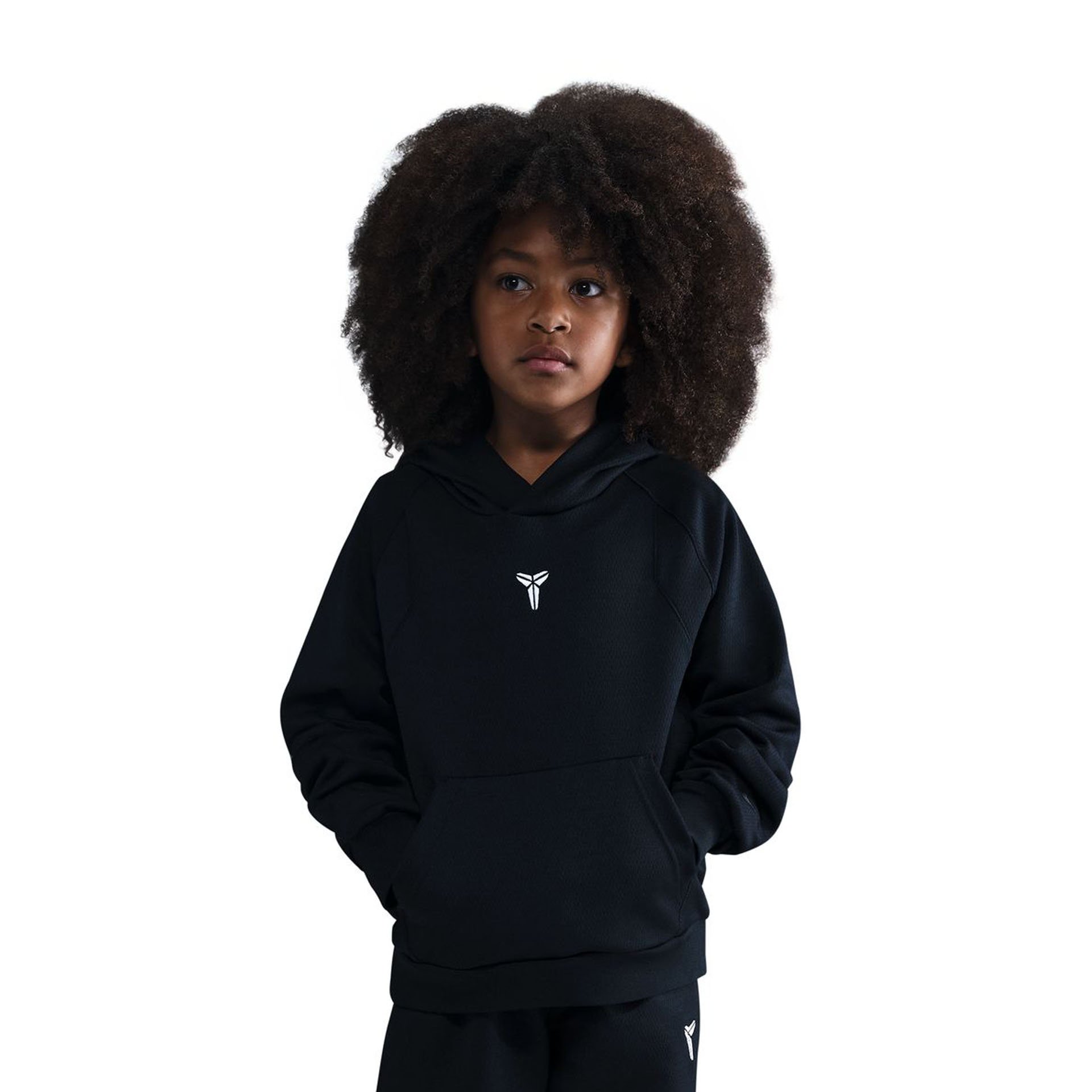 Kobe Fundamental PO Hoodie "Black" Kids