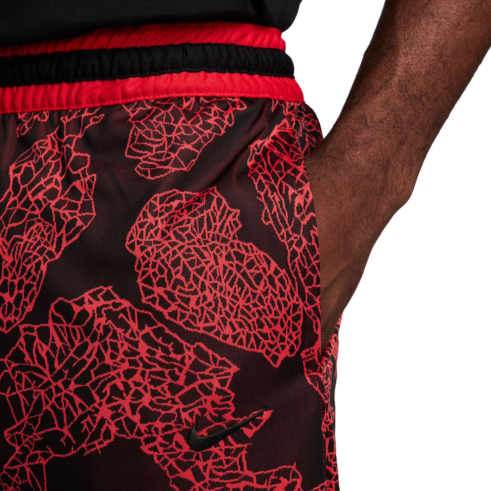 DNA 10in AOP Short "University Red"