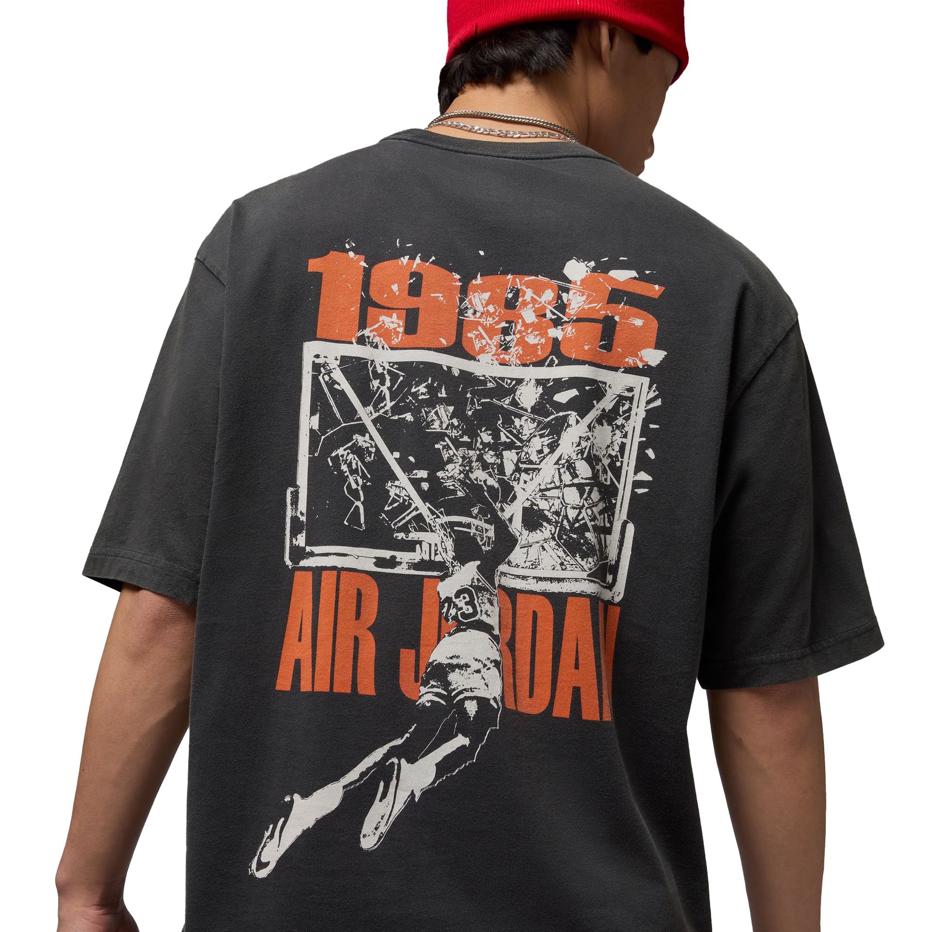 Shattered Backboard OVSZ GFX Tee "Off Noir"
