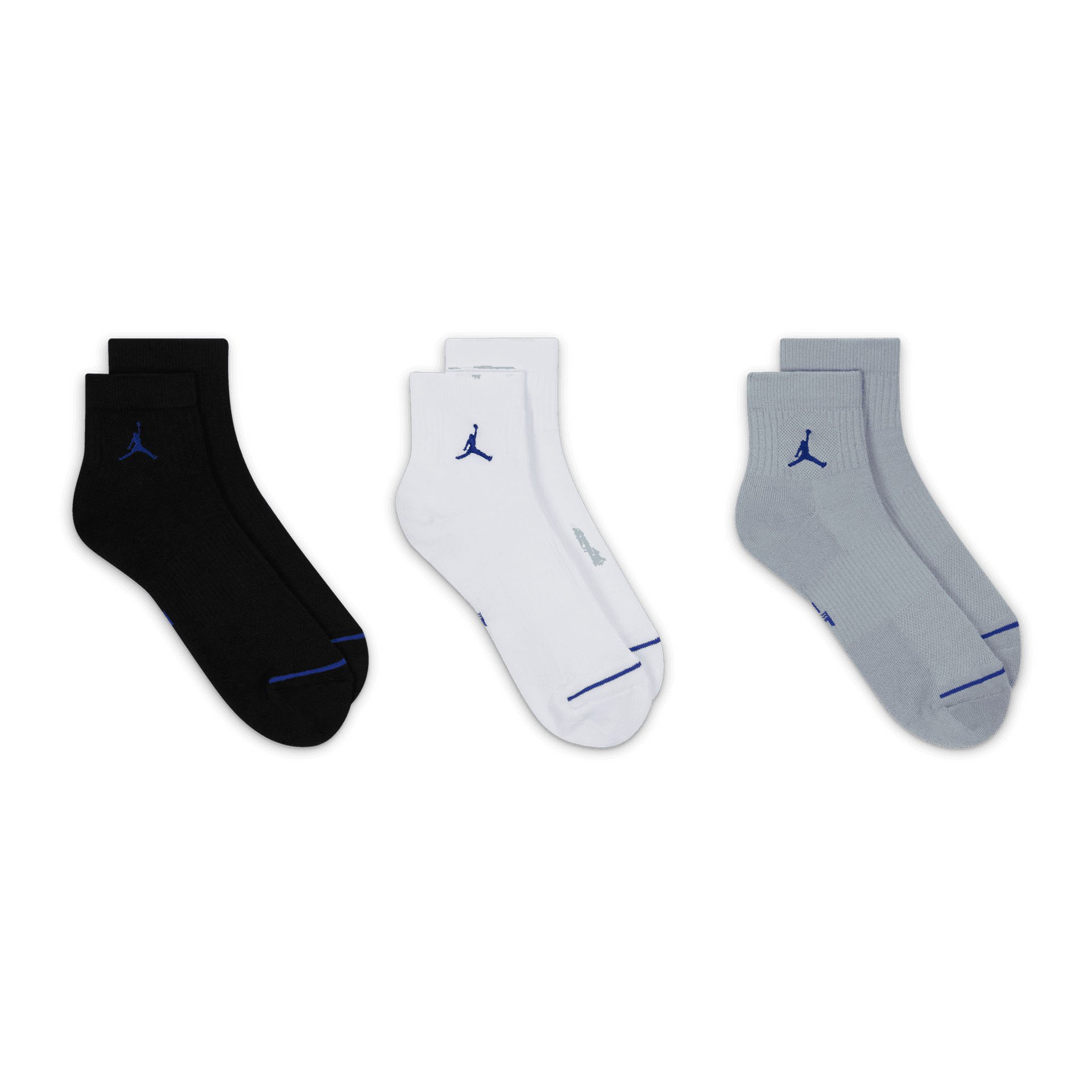 Jumpman Ankle Socks 3Pack "Multicolor"