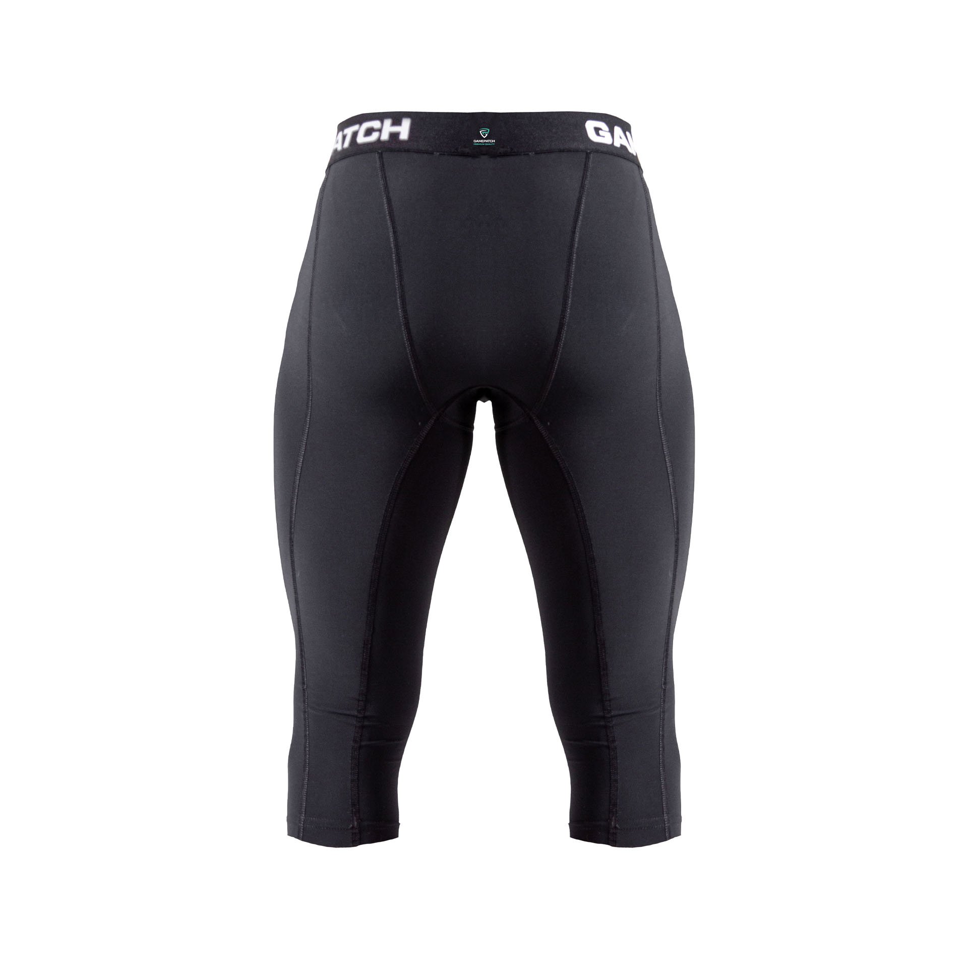 3/4 Tights with Knee Padding "Black"