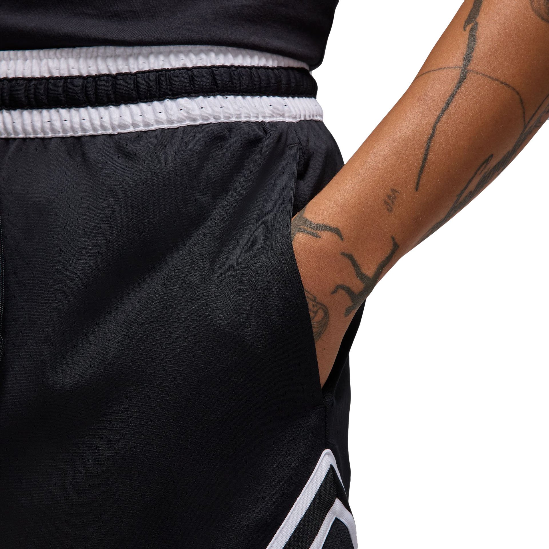 Diamond Short "Black White"