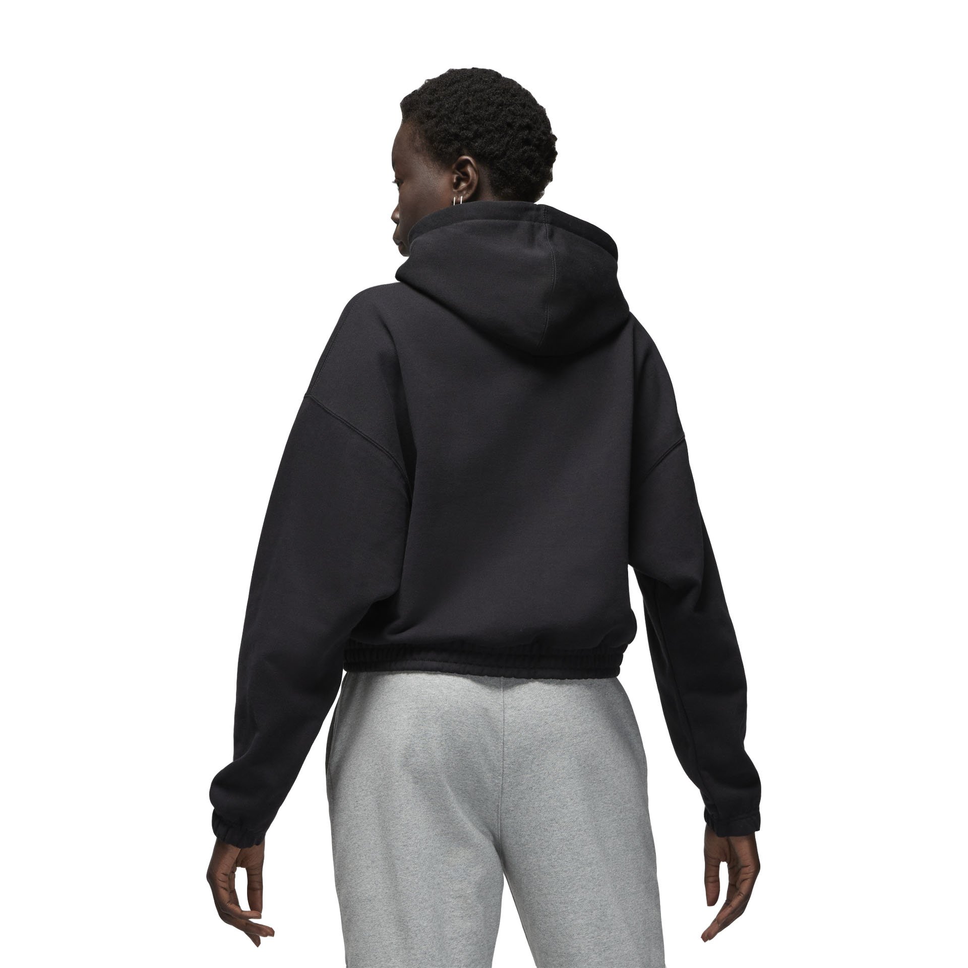WMNS Essential Fleece Hoodie "Black"