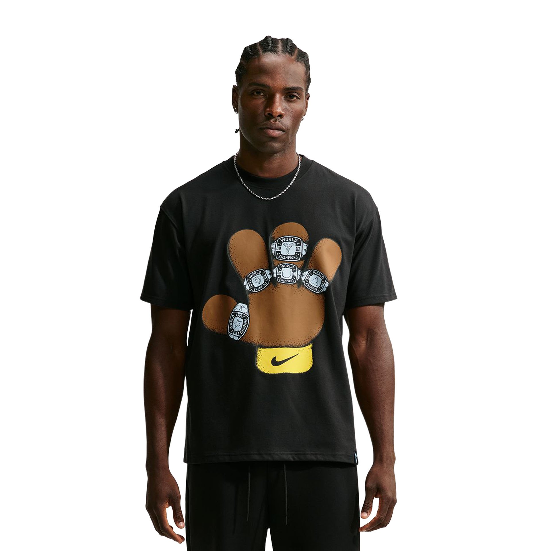 Kobe 5 Rings Tee "Black"