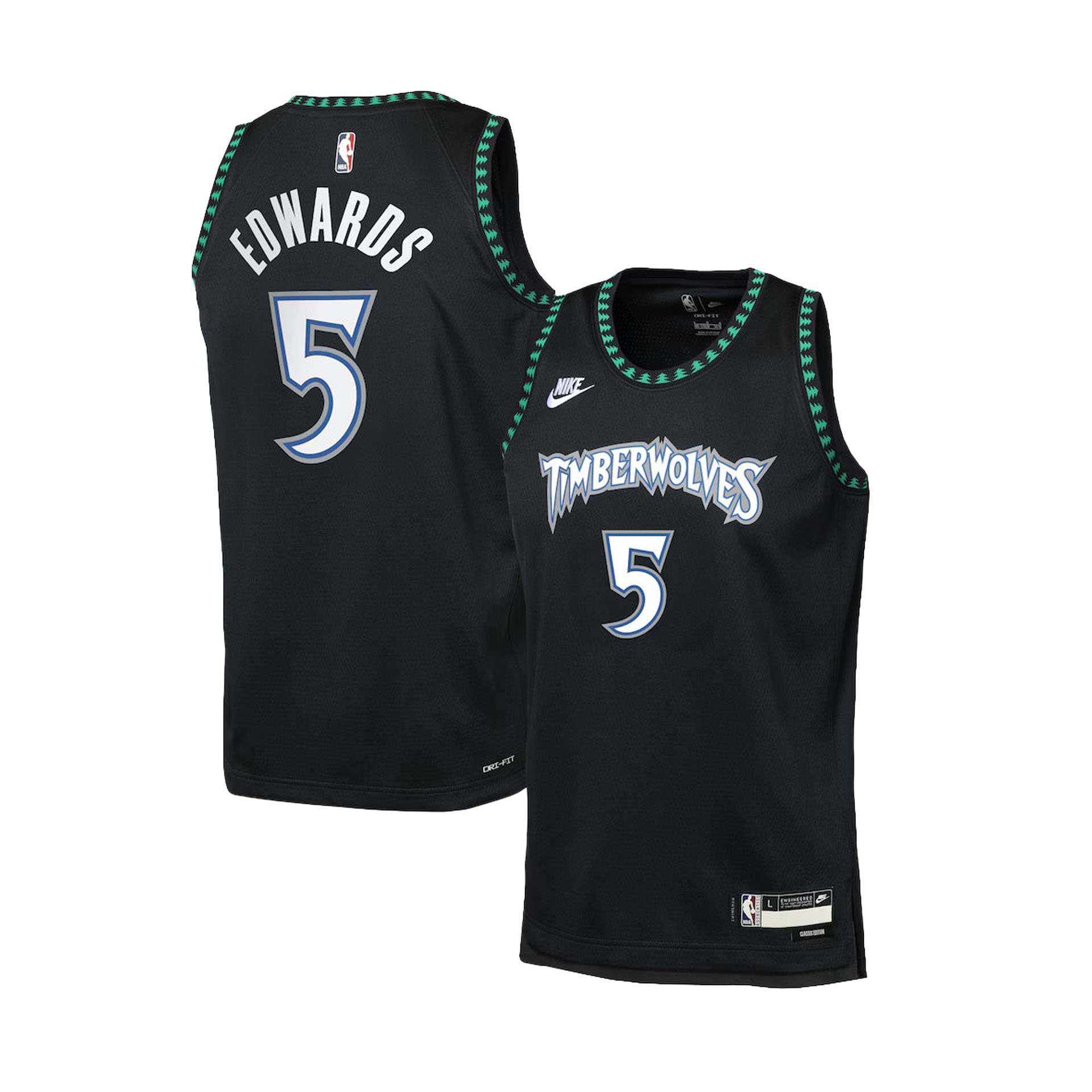 Minnesota Timberwolves HWC Swingman Jersey "Edwards" Kids
